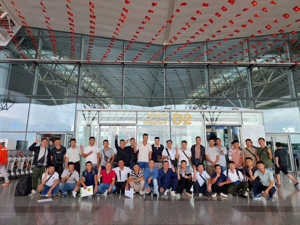 CẦN 2 NAM LÀM XÂY DỰNG Ở ĐÀI TRUNG - TĂNG CA TỐT 5 XKLD DAI LOAN 1